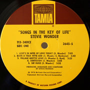 Stevie Wonder : Songs In The Key Of Life (2xLP, Wad + 7", EP + Album)