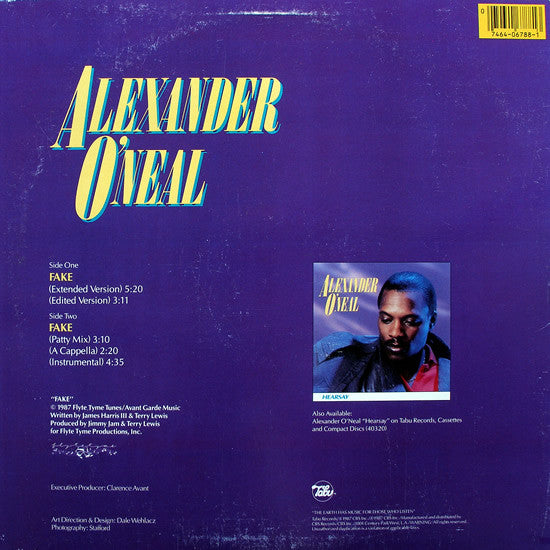 Buy Alexander O'Neal : Fake (12