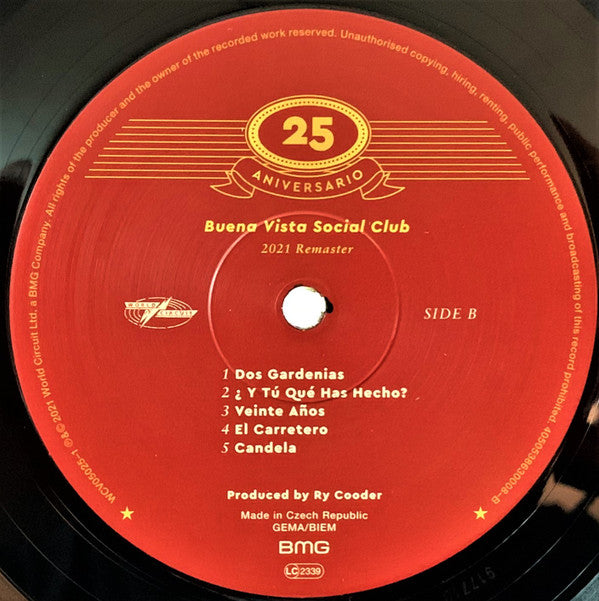 Buena Vista Social Club : Buena Vista Social Club (Dlx, Boo + 2xLP, Album, RE, RM, 180 + CD, Album, R)