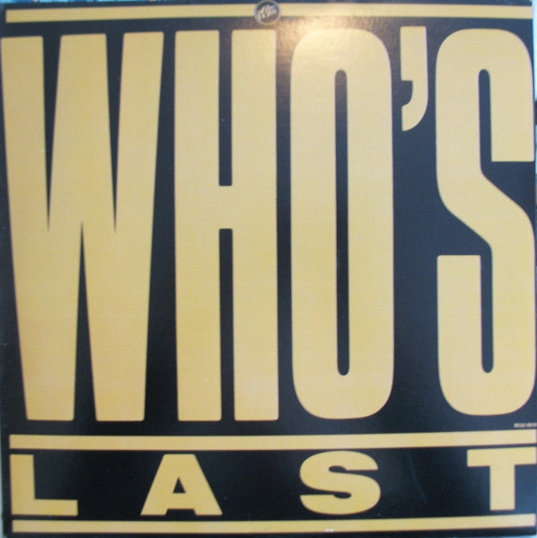 The Who : Who's Last (2xLP, Album, Club)