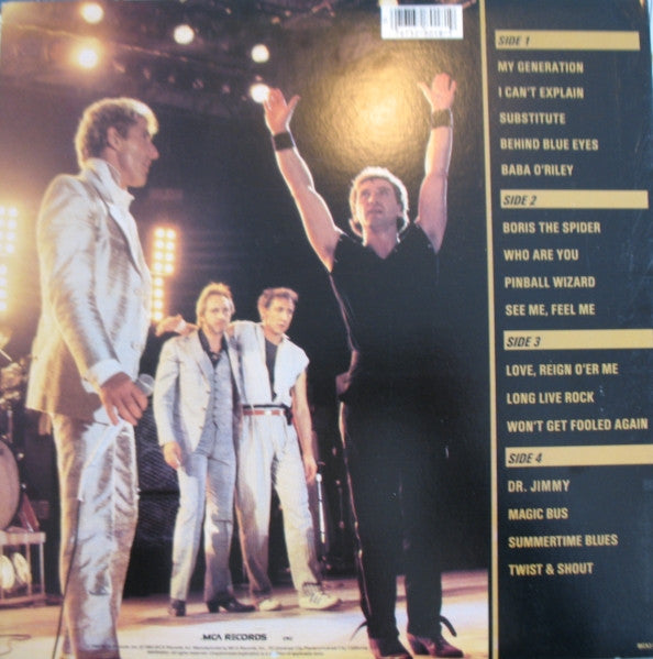 The Who : Who's Last (2xLP, Album, Club)