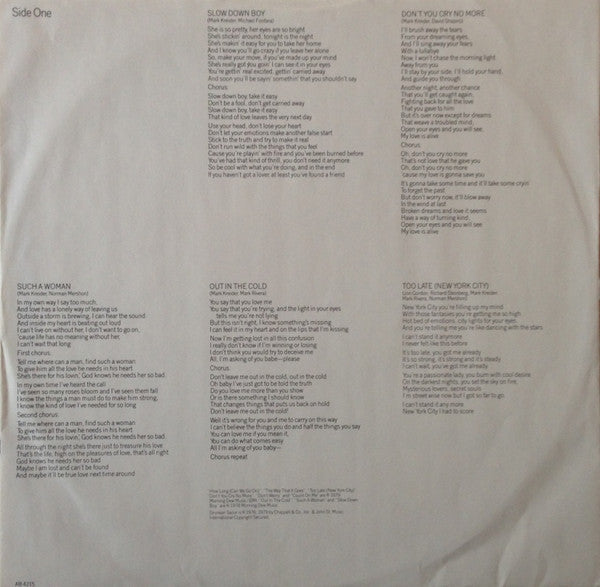 Tycoon (3) : Tycoon (LP, Album)