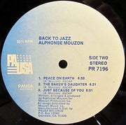 Alphonse Mouzon Band : Back To Jazz (LP, Album)