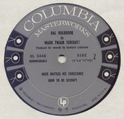 Hal Holbrook : Mark Twain Tonight (LP, Mono)