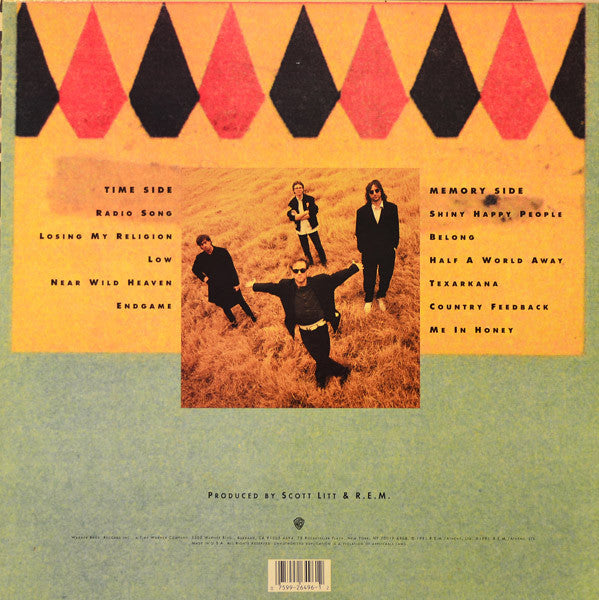 R.E.M. : Out Of Time (LP, Album)