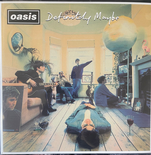 Oasis (2) : Definitely Maybe (2xLP, Album, RE, RM, Hea)