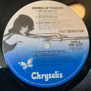 Pat Benatar : Crimes Of Passion (LP, Album, RP, Whi)