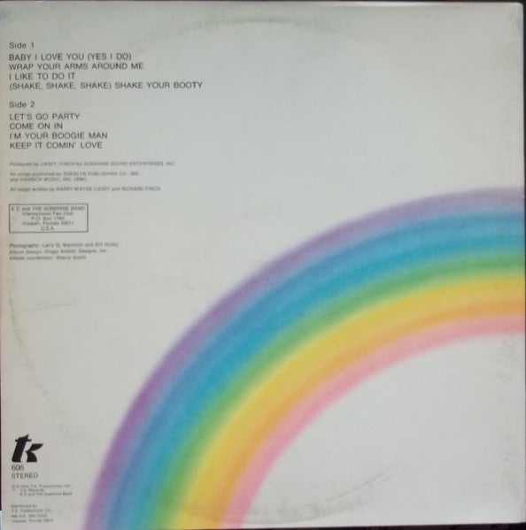 KC & The Sunshine Band : Part 3 (LP, Album,  Sh)
