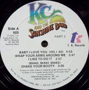 KC & The Sunshine Band : Part 3 (LP, Album,  Sh)