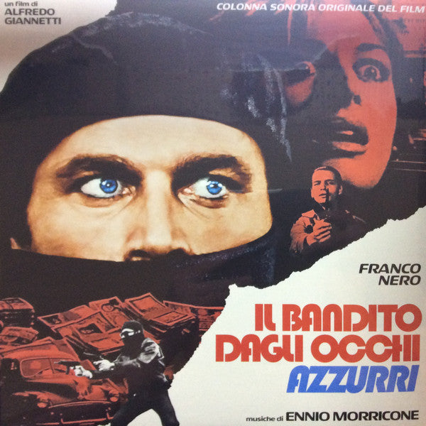 Ennio Morricone : (Colonna Sonora Originale Del Film) Il Bandito Dagli Occhi Azzurri (LP, Album, RE, RM)