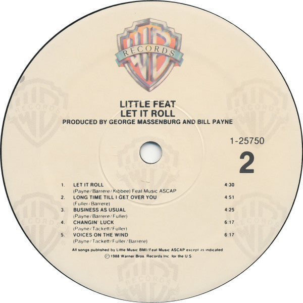 Little Feat : Let It Roll (LP, Album, Spe)