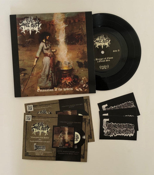 Evil Spectrum : Emanation Of The Hybris (7", EP)