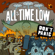 the album cover for All Time Low - Don't Panic