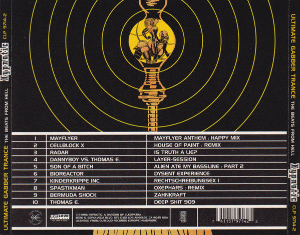 Various : Ultimate Gabber Trance - The Beats From Hell (CD, Comp, Mul)