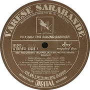 The London Symphony Orchestra* : Beyond The Sound Barrier: The Spectacular Sound Of Digital dbx Discs (LP, Album, Smplr, DBX)
