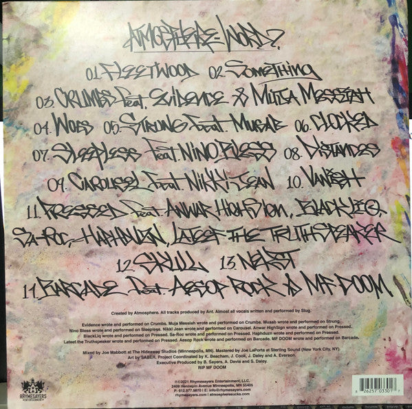 Atmosphere (2) : WORD? (2xLP, Album)