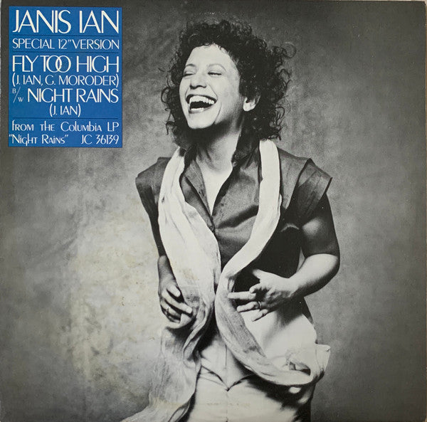 Janis Ian : Fly Too High / Night Rains (12", Single, Promo)