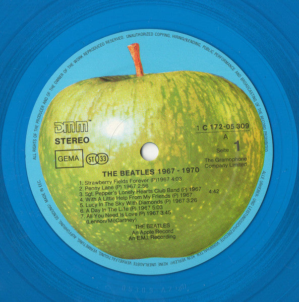 The Beatles : 1967-1970 (2xLP, Comp, Ltd, RE, DMM)
