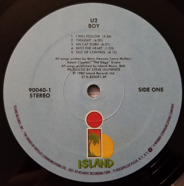 U2 : Boy (LP, Album, RE, SRC)