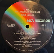 Merle Haggard : I'm Always On A Mountain When I Fall (LP, Album, Pin)