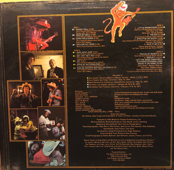 Elvin Bishop : Raisin' Hell (2xLP, Album, Jac)