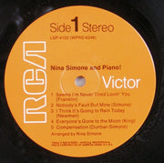Nina Simone : Nina Simone And Piano! (LP, Album, Dyn)
