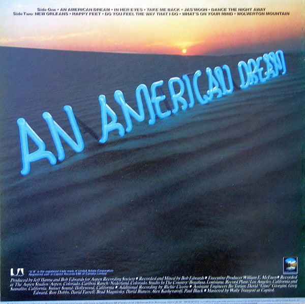 The Dirt Band : An American Dream (LP, Album)