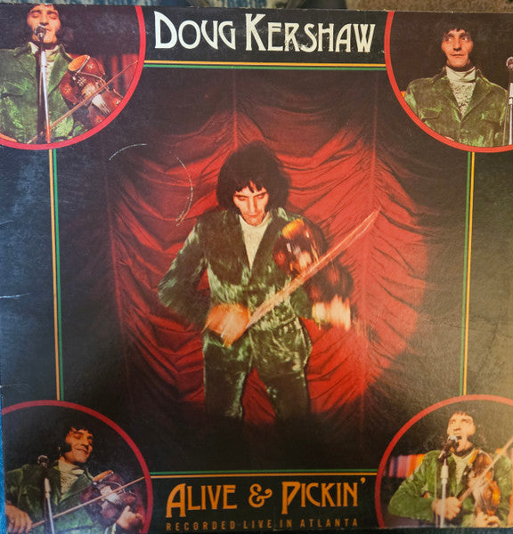 Doug Kershaw : Alive & Pickin' (LP, Album, Win)