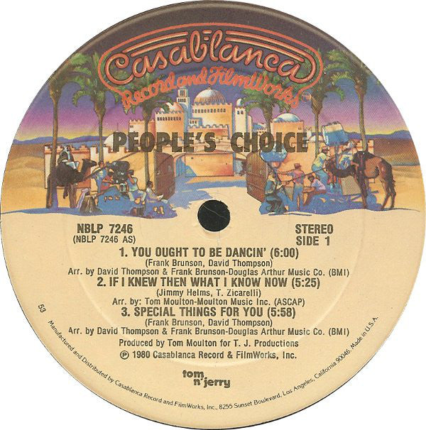 Buy People's Choice : People's Choice (LP, Album, 53 ) Online for