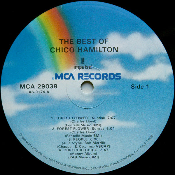 Chico Hamilton : The Best Of Chico Hamilton (LP, Comp, RE)