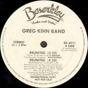 Greg Kihn Band : Reunited (12", Promo)