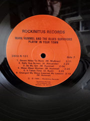 Mark Hummel & The Blues Survivors : Playin' In Your Town (LP)