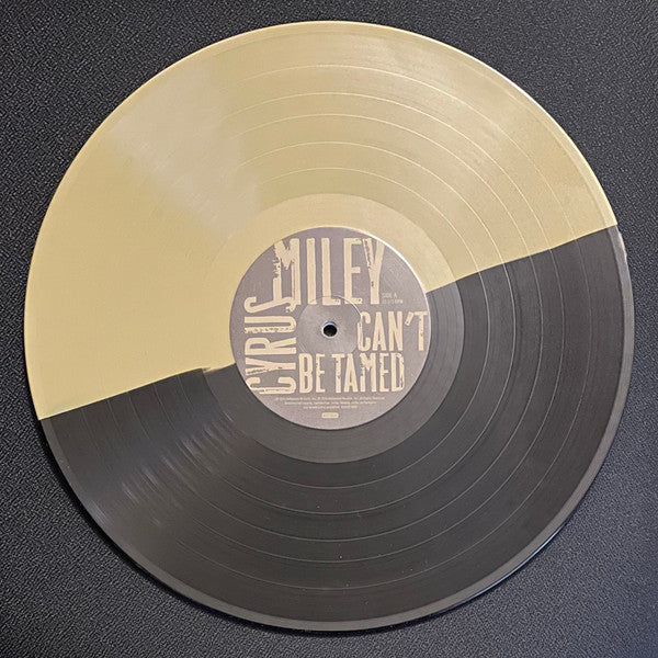 Miley Cyrus : Can't Be Tamed (LP, Album, Ltd, RE, Gol)