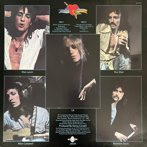 Tom Petty And The Heartbreakers : Tom Petty And The Heartbreakers (LP, Album, RE)