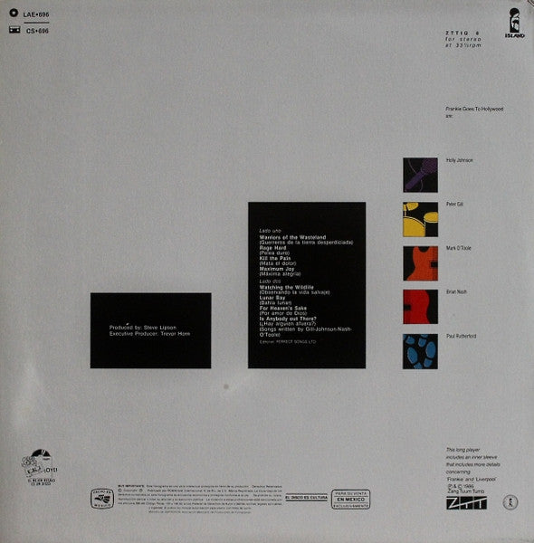 Frankie Goes To Hollywood : Liverpool (LP, Album)