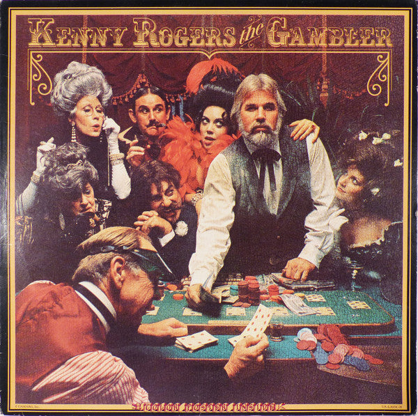 Kenny Rogers : The Gambler (LP, Album)