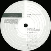 Geri Allen : Open On All Sides In The Middle (LP, Album)