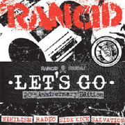 the album cover for Rancid - Let's Go (Rancid Essentials 5X7 Inch Pack)
