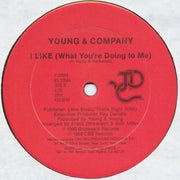 Vaughan Mason & Crew / Young & Company : Bounce, Rock, Skate, Roll / I Like (What You're Doing To Me) (12")