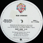 Rod Stewart : Baby Jane (12", Promo)