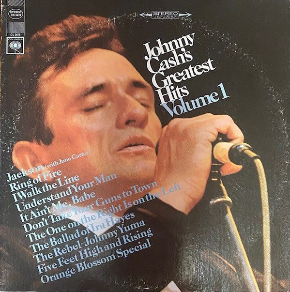 Johnny Cash : Johnny Cash's Greatest Hits (Volume 1) (LP, Comp, RE)