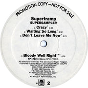 Supertramp : Supersampler (LP, Comp, Promo)