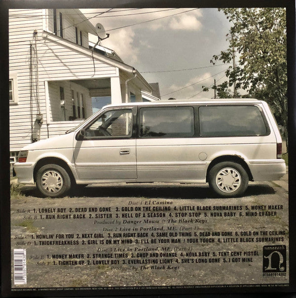 The Black Keys : El Camino (LP, Album, RE, RM, Whi + 2xLP, Whi + Dlx, 10t)