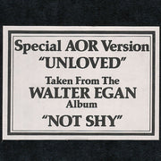 Walter Egan : Unloved (12", Promo)