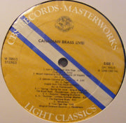 The Canadian Brass : Live! (LP, Album)