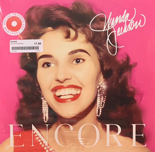 Wanda Jackson : Encore (LP, Album, Red)