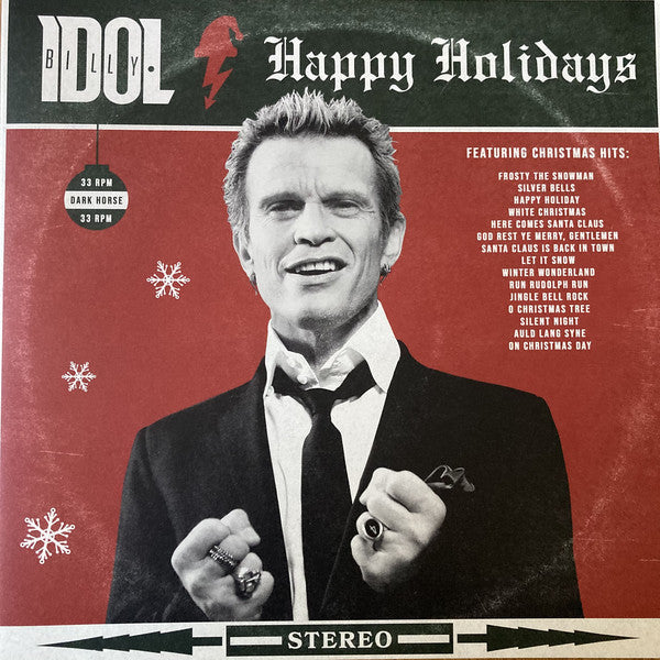 Billy Idol : Happy Holidays (LP, Album, RE)