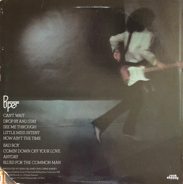 Piper (7) : Can't Wait (LP, Album, Ter)