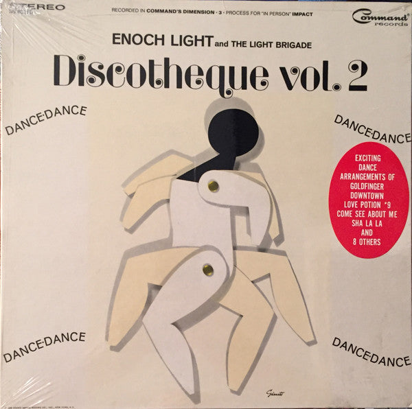 Enoch Light And The Light Brigade : Discotheque Vol. 2: Dance, Dance, Dance (LP, Album)