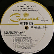 Enoch Light And The Light Brigade : Discotheque Vol. 2: Dance, Dance, Dance (LP, Album)